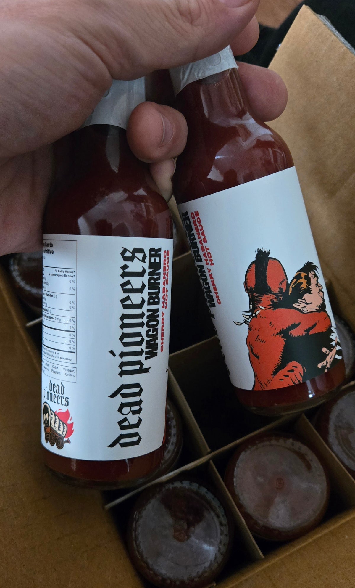 Dead Pioneers Wagon Burner Hot Sauce
